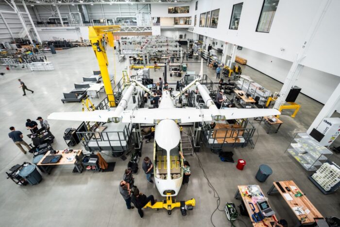 beta technologies electric aircraft production 1400x933