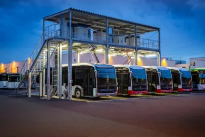 e busse ecitaro daimler buses mercedes benz 2024 fin