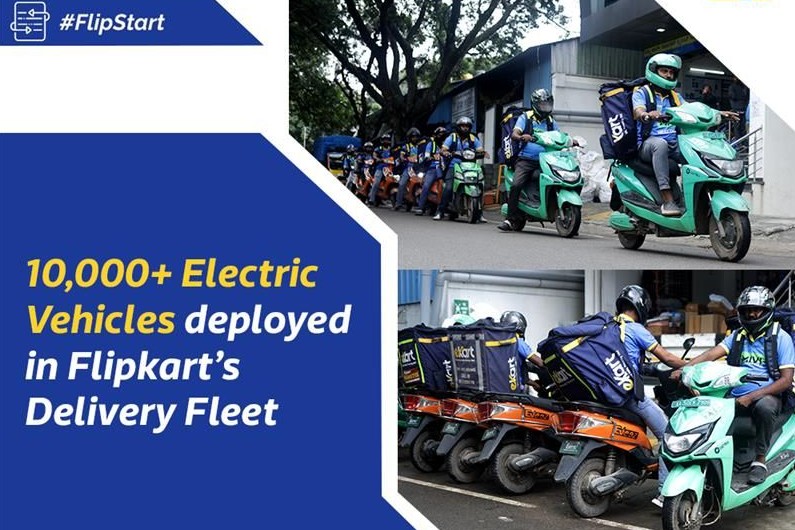 flipkart india bev fleet linkedin graphic