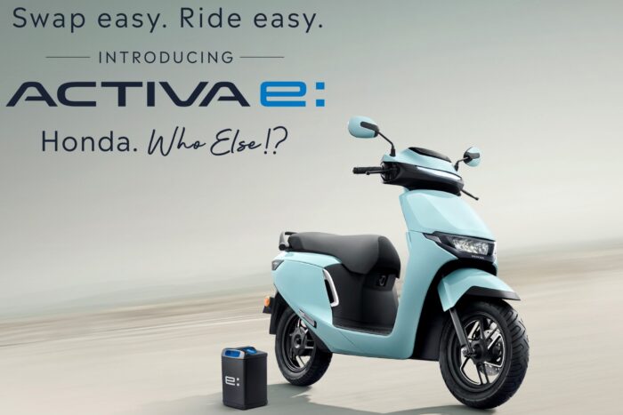 honda activa e con grupo electrógeno móvil e