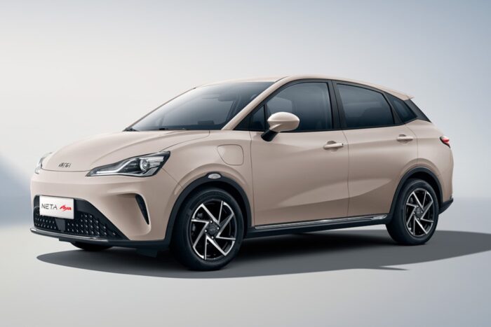 neta v coche eléctrico recortado