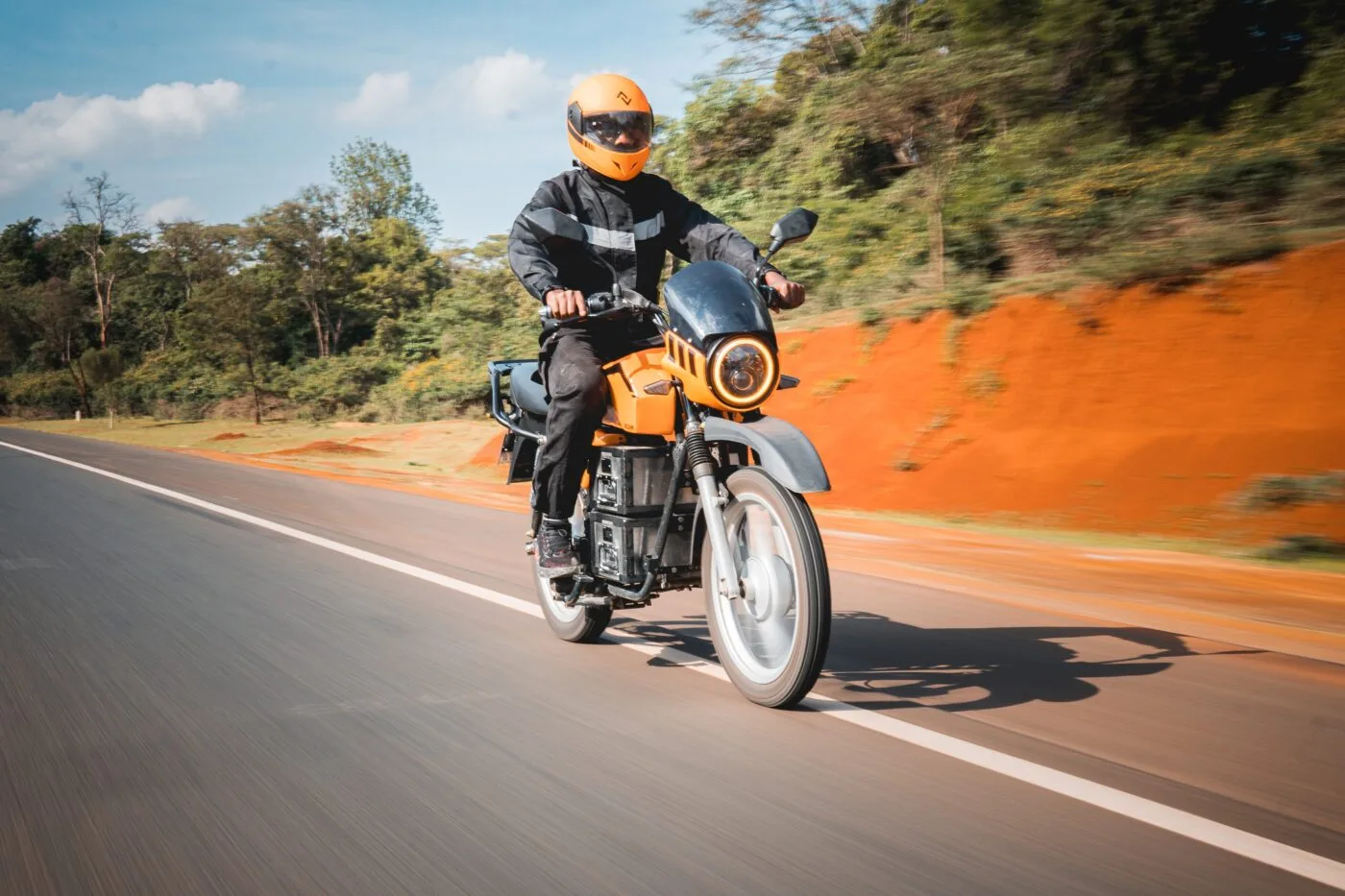 roam air electric motorcycle africa