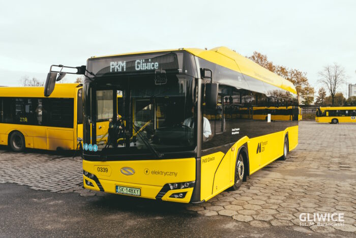 solaris electric bus gliwice poland m. baranowski