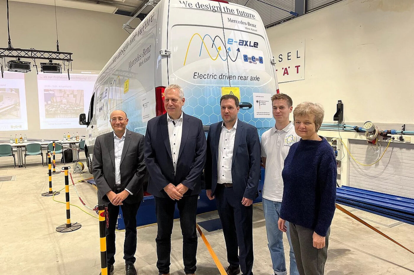 uni kassel daimler camión eje e 2024