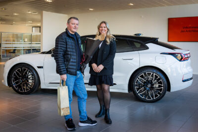 zeekr 001 norwegen norway auslieferung primera entrega 2024