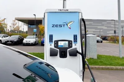zest charging station warwick university tritium