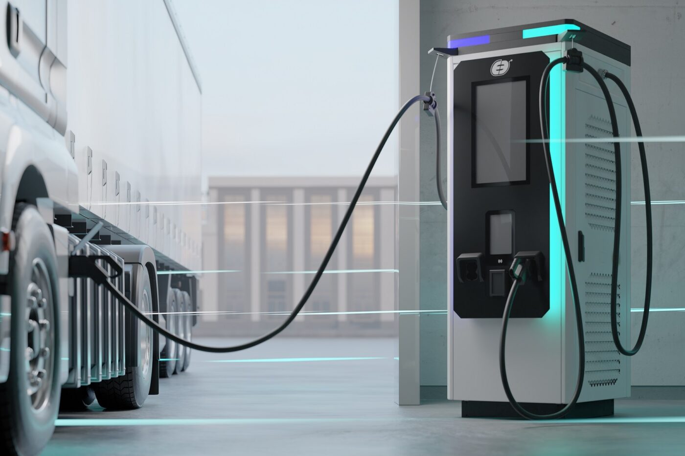 Ekoenergetyka axon easy etruck charging station