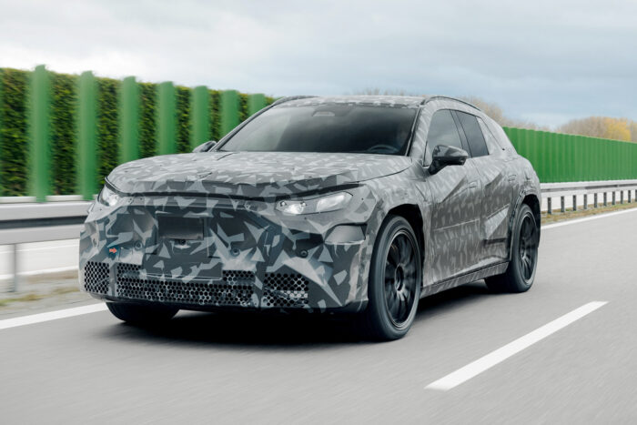 Mercedes amg ea e suv prototyp