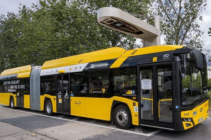 Solaris urbino eléctrico elektrobus autobús eléctrico bvg berlin min e