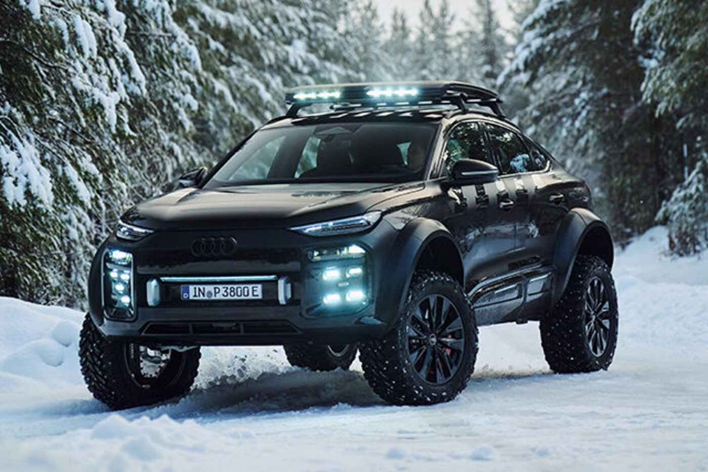 Audi q6 e tron offroad concept