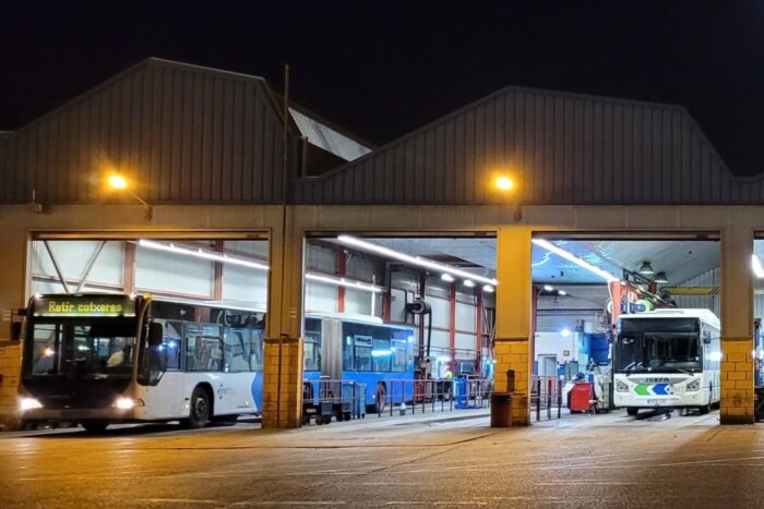 Busse busdepot emt palma de mallorca