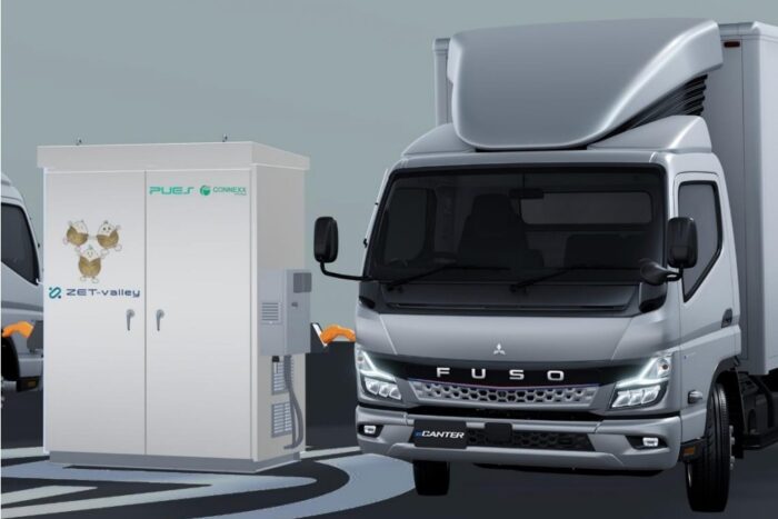 Fuso ecanter batería segunda vida connexx systems japan