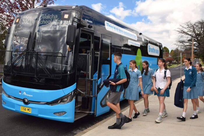 Nsw sydney autobús eléctrico australia