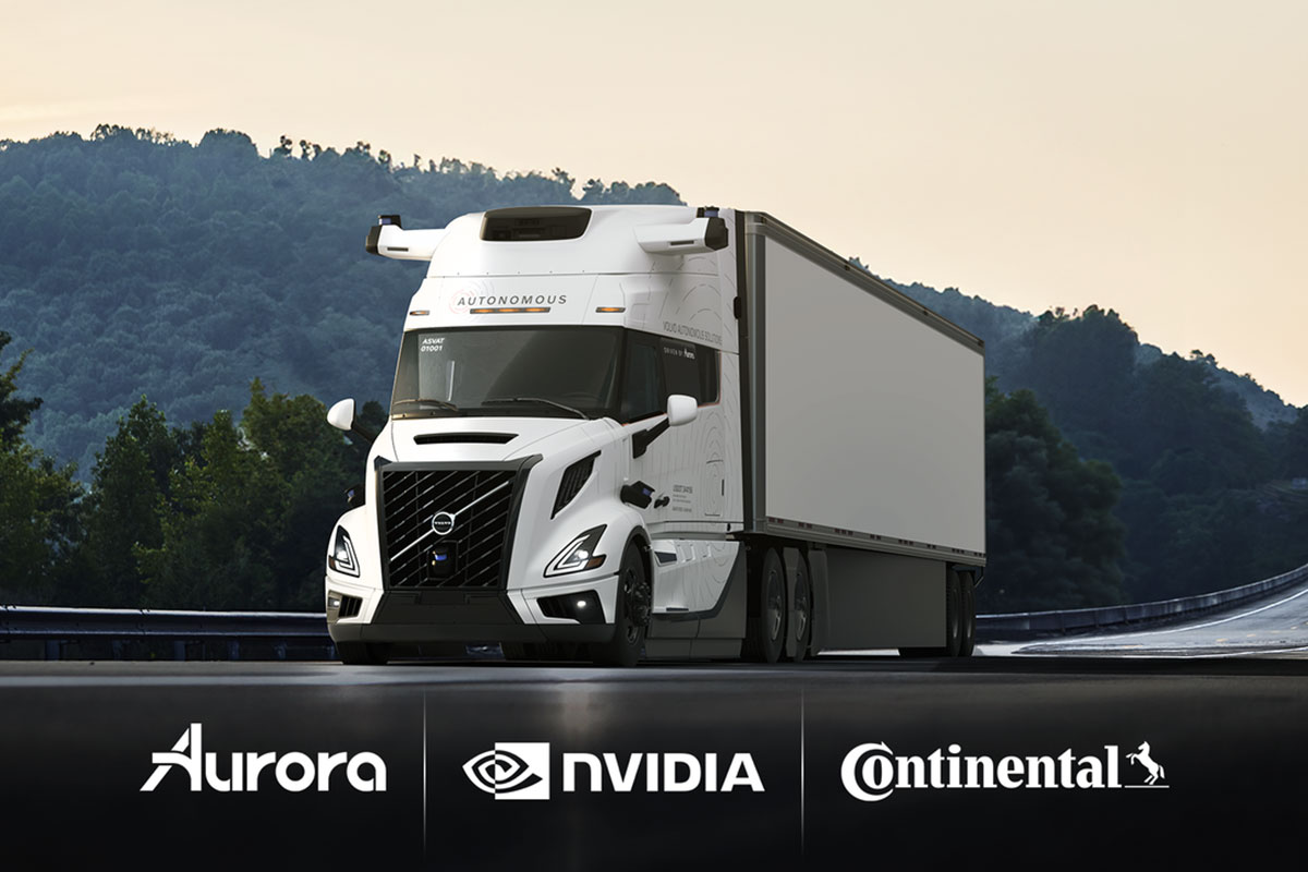 Nvidia koop mit aurora continental ces