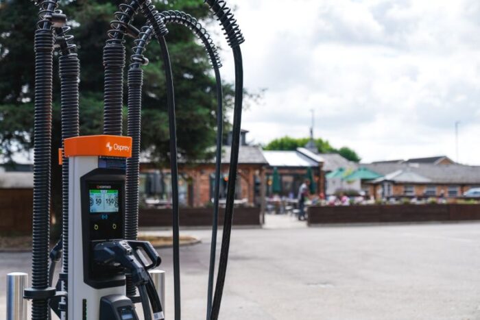 Estación de carga Osprey dc devon uk