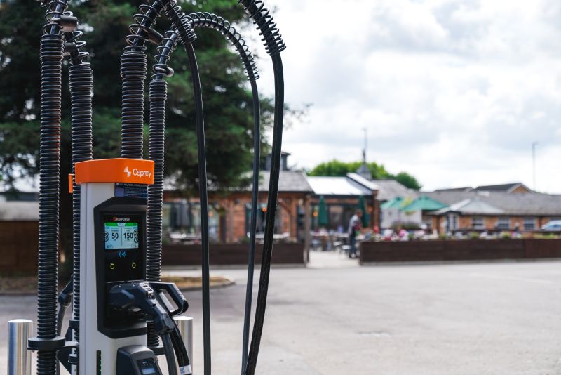 Estación de carga Osprey dc devon uk