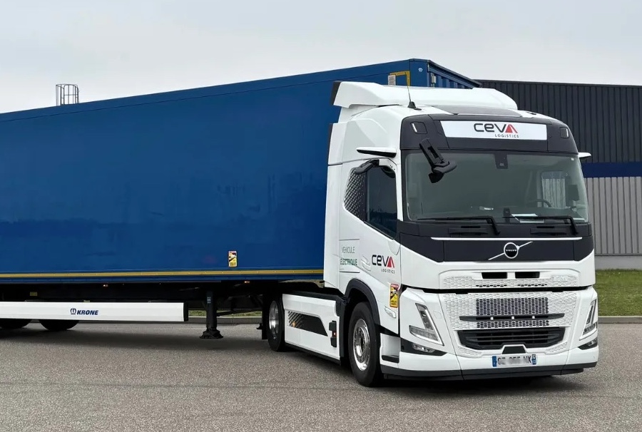 Ceva logistics camiones volvo eléctricos
