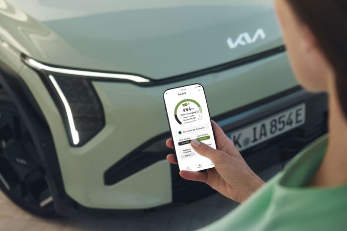 Kia app smart charging v1g v2g v2h