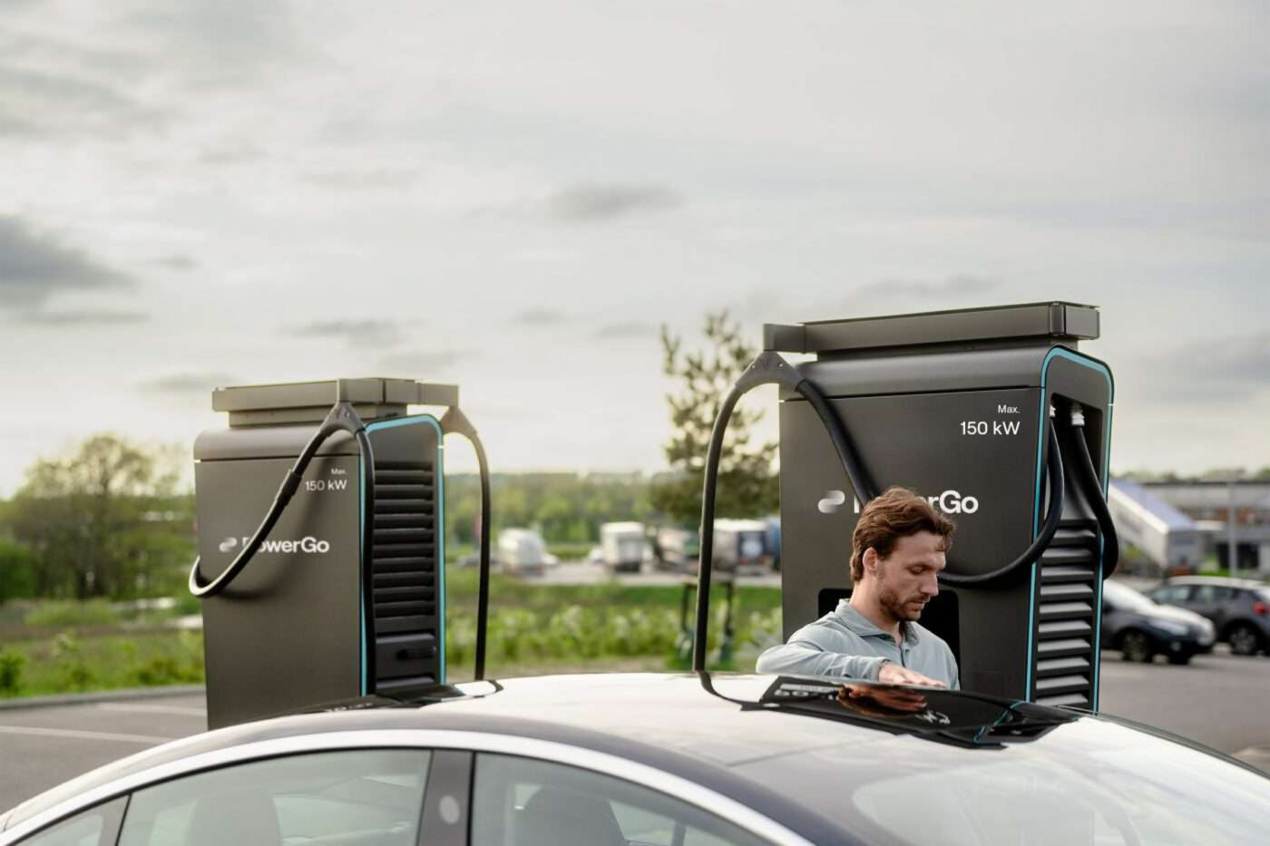 Powergo ladestation dc hpc danemark