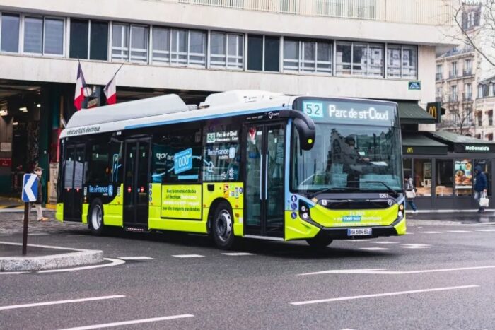 Ratp e bus heuliez paris bus ile de france mobilites
