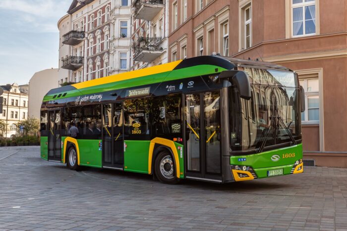 Solaris urbino hydrogen elektrobus electric bus mpk poznan posen polen poland min