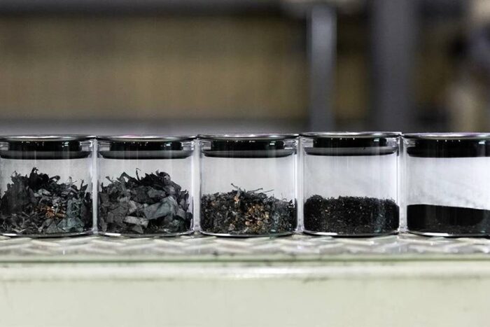 Materias primas para el reciclaje de baterías Toyota