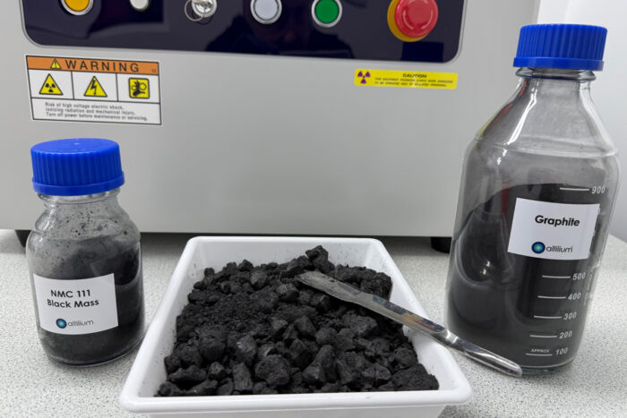 Grafito reciclado Altilium