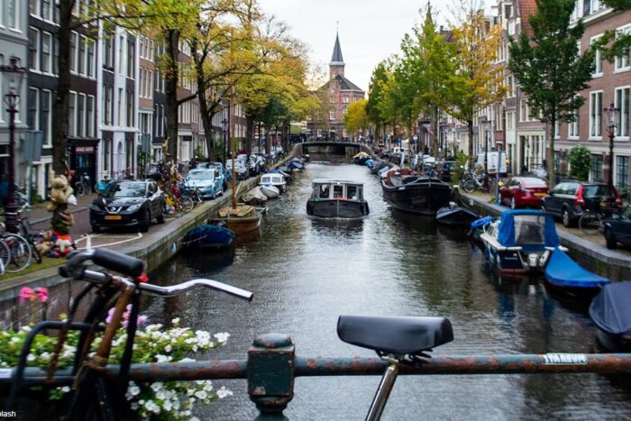 Amsterdam unsplash canal netherlands