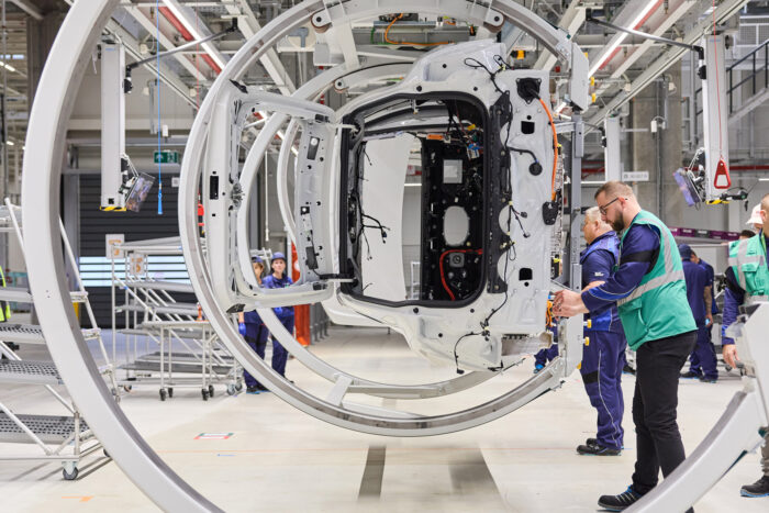 Bmw debrecen hungría neue klasse ix3 montaje