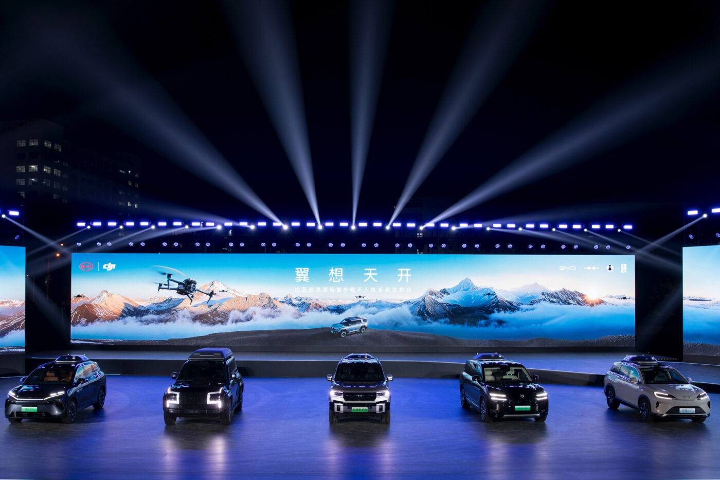 Byd dji drone system