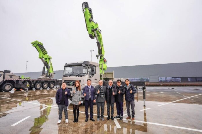 Clpe zoomlion sanroc hong kong camión eléctrico
