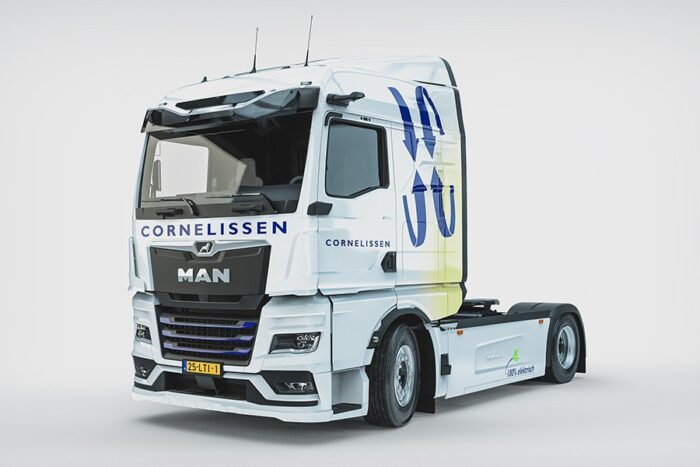 Cornelissen transport man electric truck