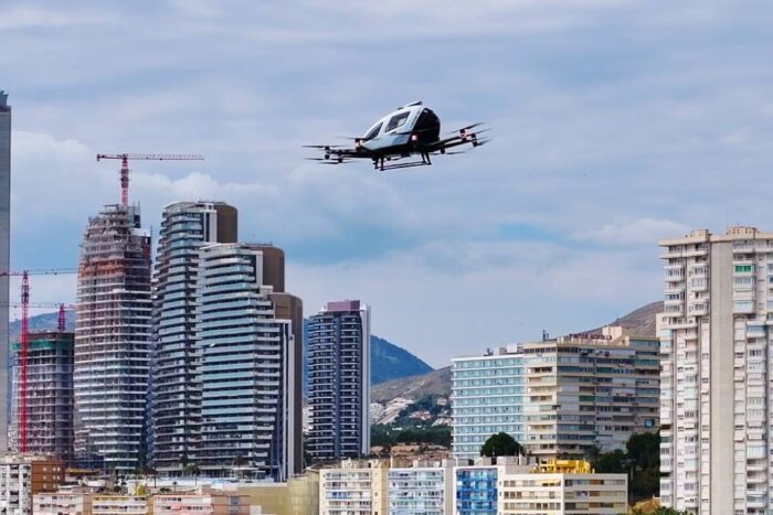 Ehang evtol spain