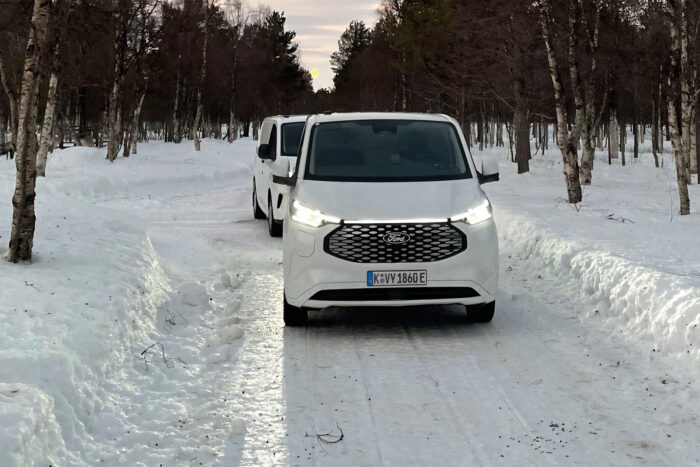 Ford e transit custom invierno