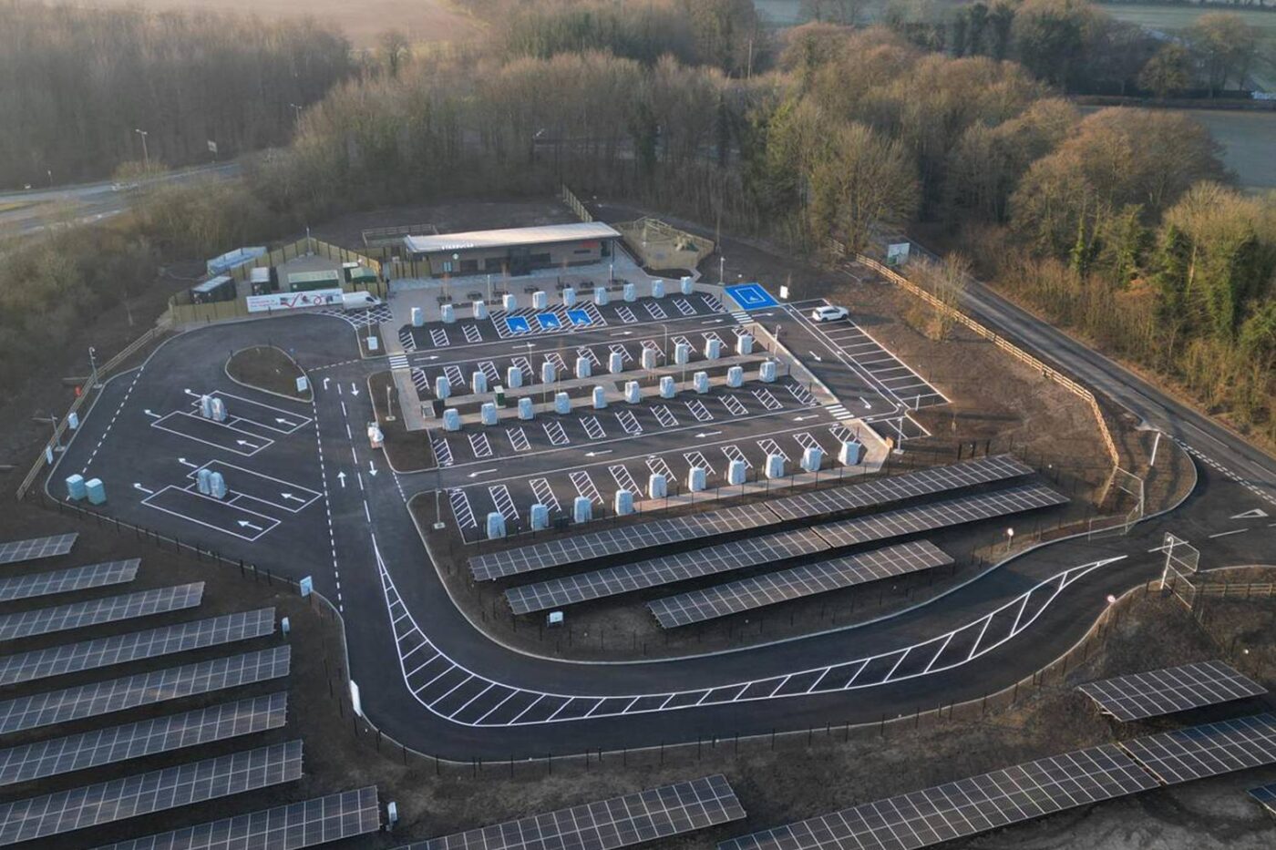 Instavolt carga superhub manchester inglaterra reino unido