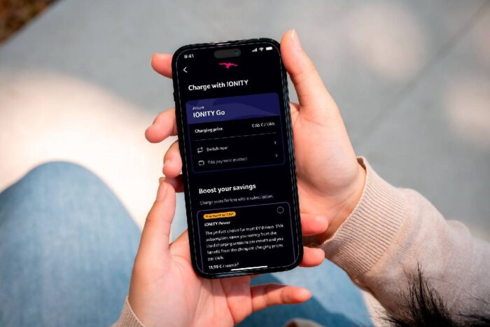 Ionity app tarfif go app