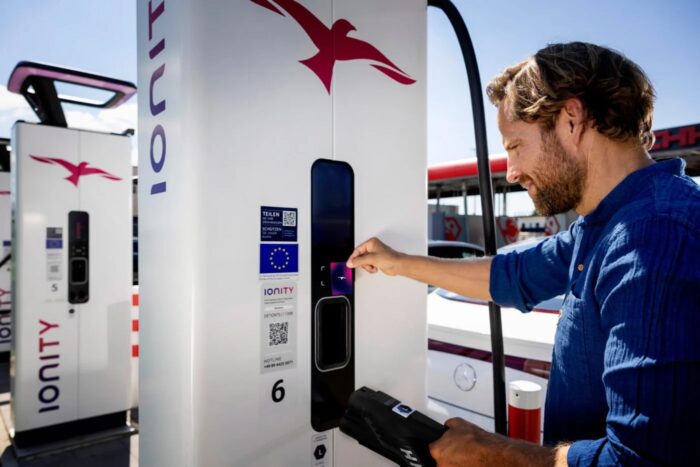 Ionity fleet ladekarte hpc