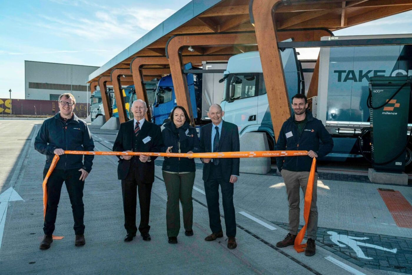 Milence uk immingham ladestation