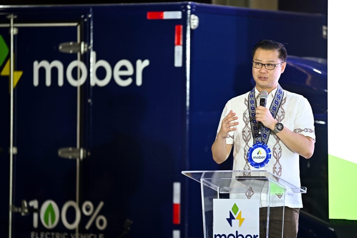 Mober filipinas ev carga camiones eléctricos recortada