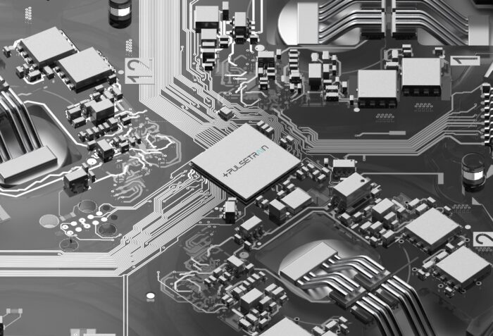 Pulsetrain electronics close up