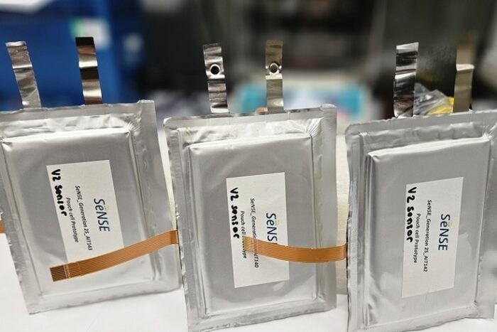 Sense projekt batteriezellen