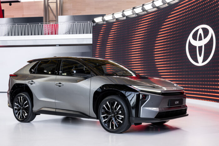 Toyota bz4x facelift