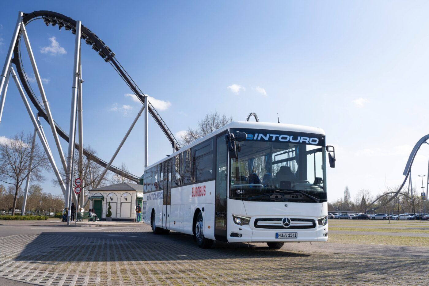 Daimler buses eintouro eurobus europa park electric bus
