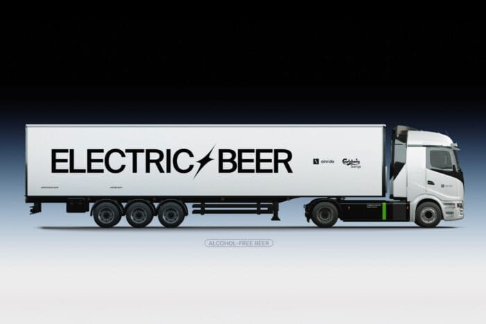 Einride e lkw electric truck carlsberg min