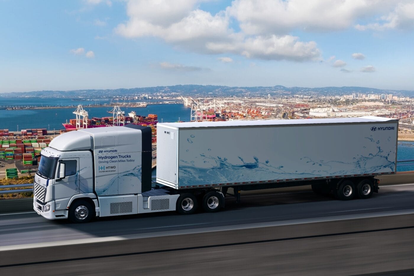 Camiones eléctricos de pila de combustible Hyundai xcient act