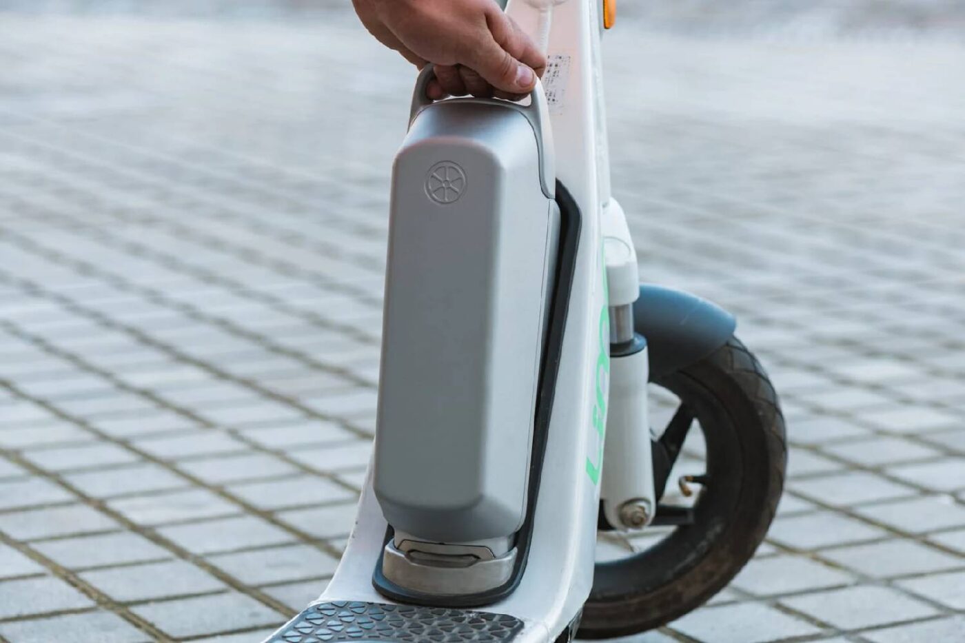 Lime electric scooter battery