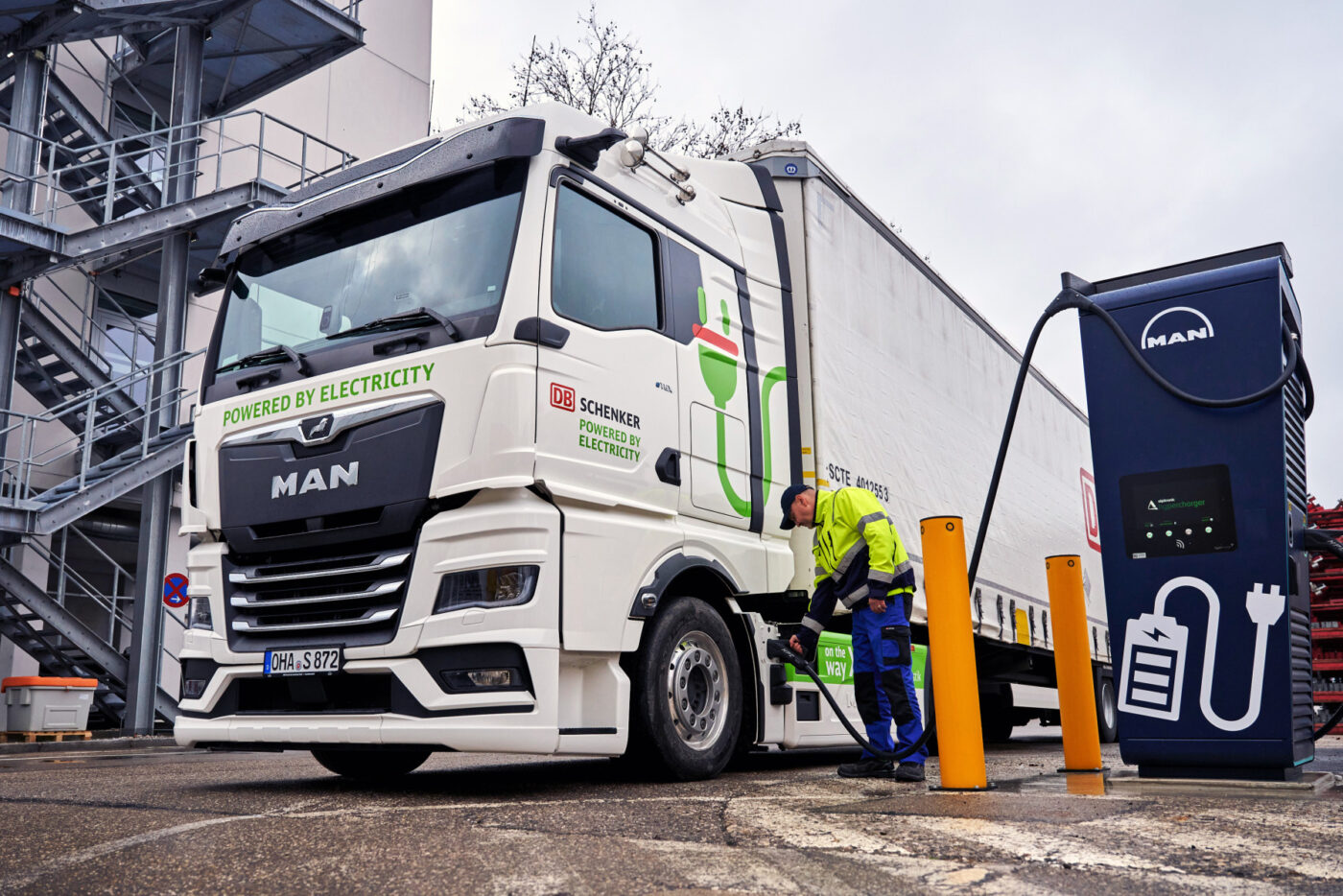 Man etruck db schenker inbound logistics