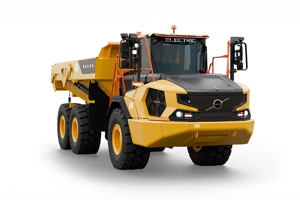 volvo construction equipment volvo ce a40 electric dumper 2025 01 min volvo construction equipment volvo ce a40 electric dumper 2025 01 min