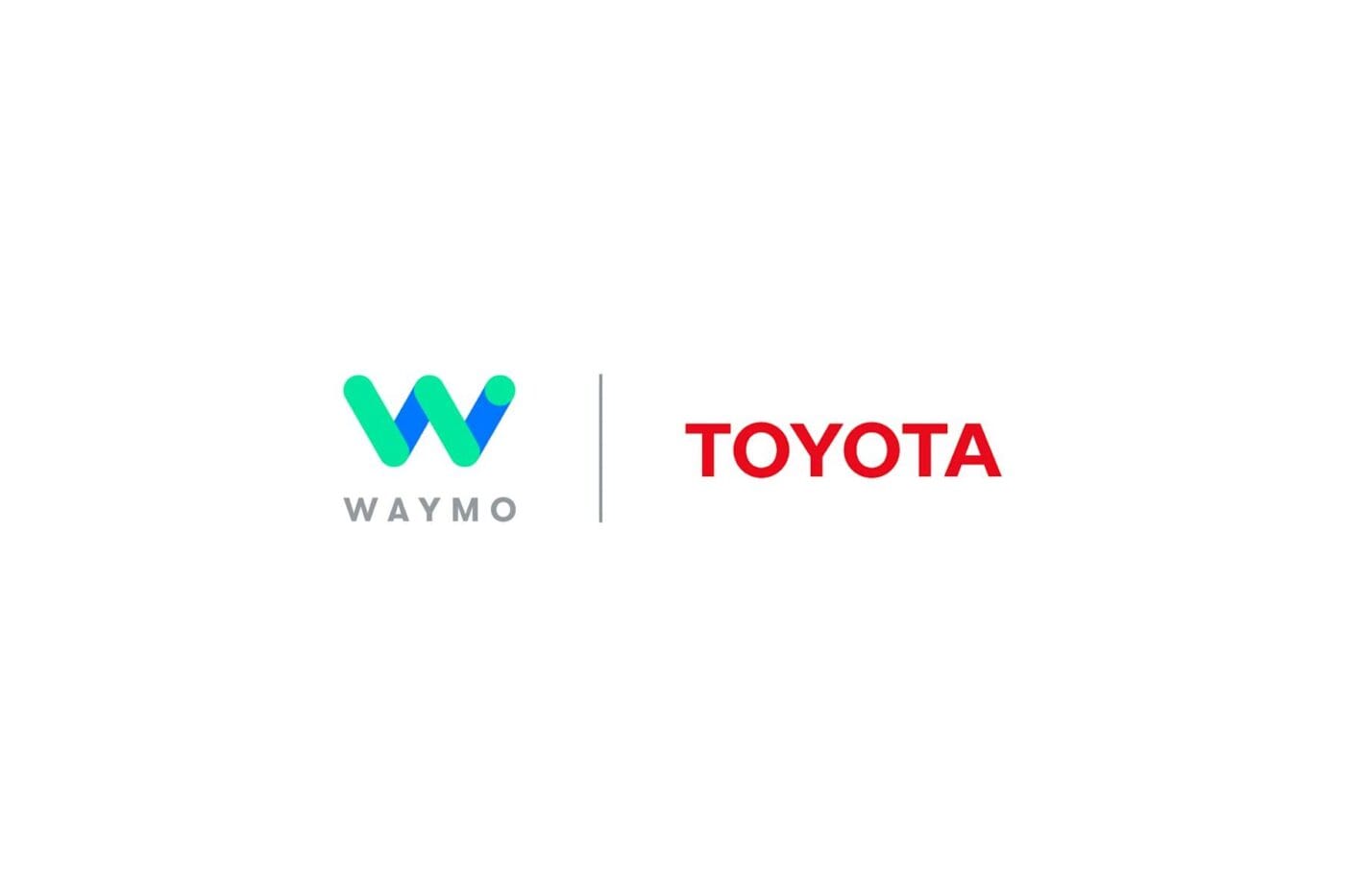 Logotipo de la colaboración entre Waymo y Toyota