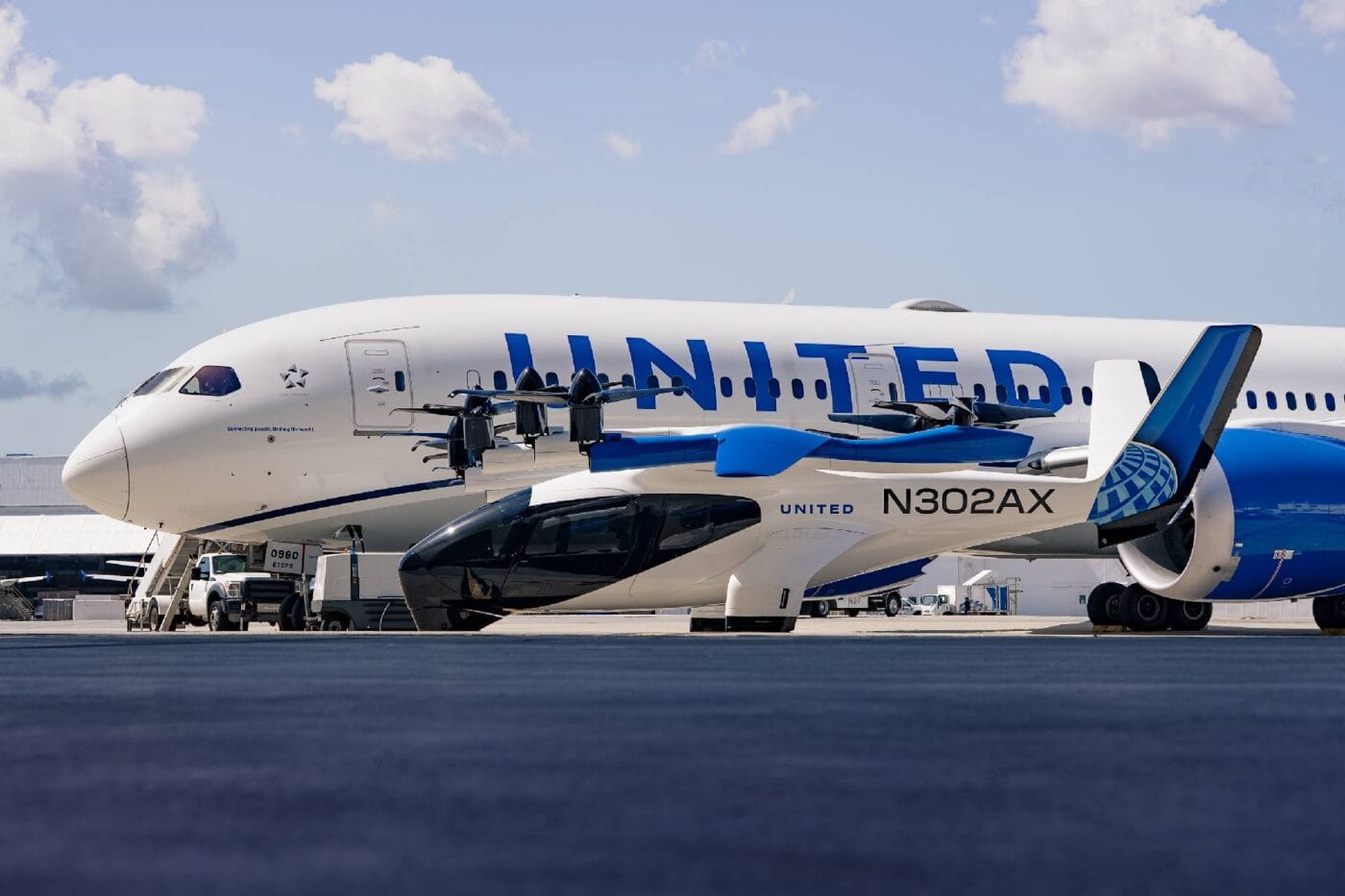 Archer aviation united airlines evtol aircraft